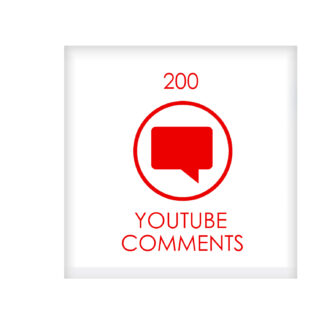 200 youtube comments