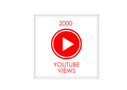 2000 youtube VIEWS
