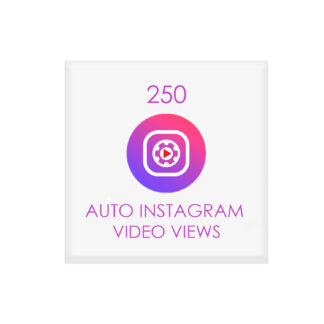 250 auto instagram video views