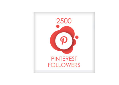 2500 pinterest followers