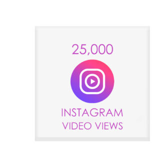 25000 instagram video views