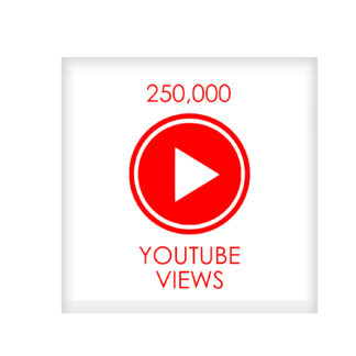 250,000 youtube VIEWS