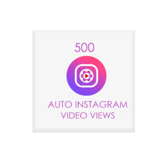 500 auto instagram video views