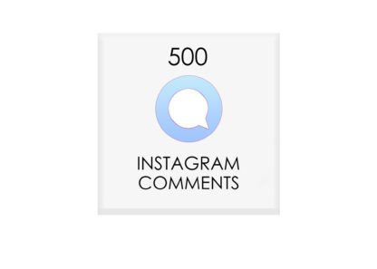 500 instagram comments