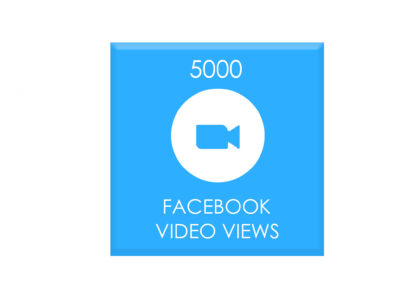 5000 facebook video views