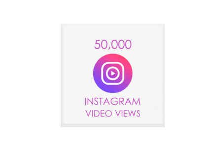 50,000 instagram video views